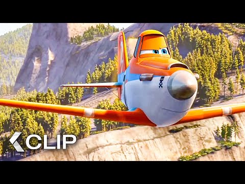 Extinguish The Wildfire - PLANES 2: Fire & Rescue Movie Clip (2014)