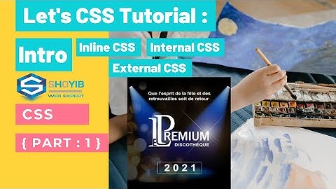 CSS Tutorial CSS Intro | Inline CSS | Internal CSS | External CSS with Bangla Tutorial