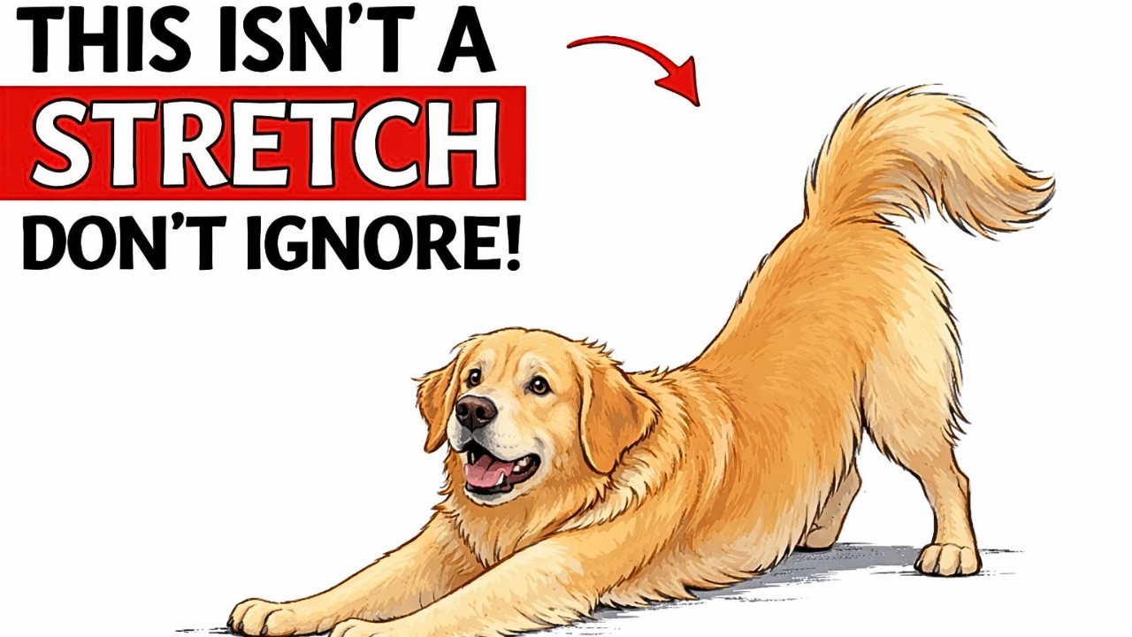 If Your Dog Stretches When They See You, This Is What It REALLY Means 🐶 (Most Owners Don't Know)