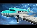 LIGHTNING CAUSES PLANE FAILURE! - Stormworks Multiplayer Gameplay - Tsunami & Lightning Survival