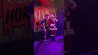 Art proves you can put the clown the club but you can't put the club in the clown #hhn #arttheclown
