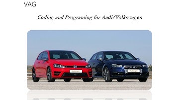 VW Audi Coding and Programming Excerpt from Autologic NCTS 2018