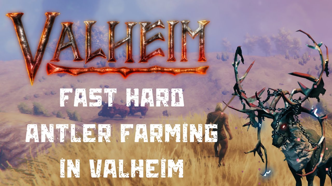 How To Farm Hard Antlers In Valheim (The Fast Way) YouTube