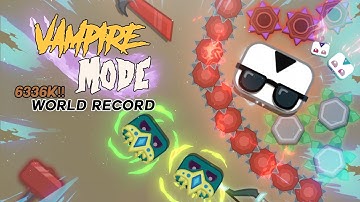 Starve.io / world record in vampire mode season 4