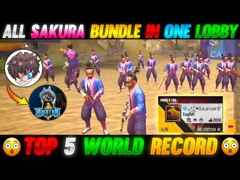 TOP 5 WORLD RECORD IN FREE FIRE