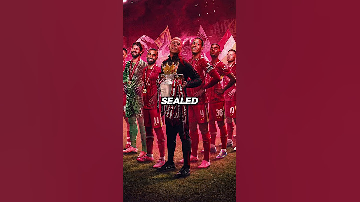How Liverpool conquered their 20th Premier League title. 🥳🏆