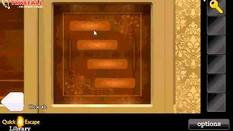 Quick Escape - Library - Walkthrough