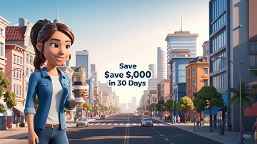 30 Day Money Saving Challenge – I Saved $1000 Without Giving Up Coffee