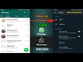 How to use WhatsApp dark mode