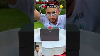 Red And Yellow Funny Reaction
