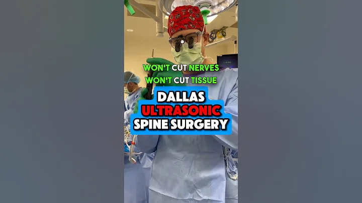 Dallas Ultrasonic Spine Surgery #stenosis #spine #arthritis