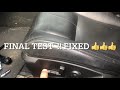 Cadillac power seat rear adjustment fix for free