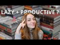 The EASIEST LAZIEST way to be more productive // best productivity tips | Edukale