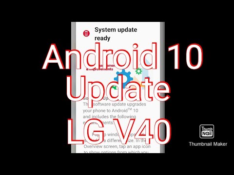 LG V40 Android 10 Update