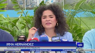 Alcaldesa de San Miguelito ofrece su primera conferencia de prensa | Nex Noticias