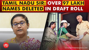 Draft electoral roll after SIR released in Tamil Nadu
