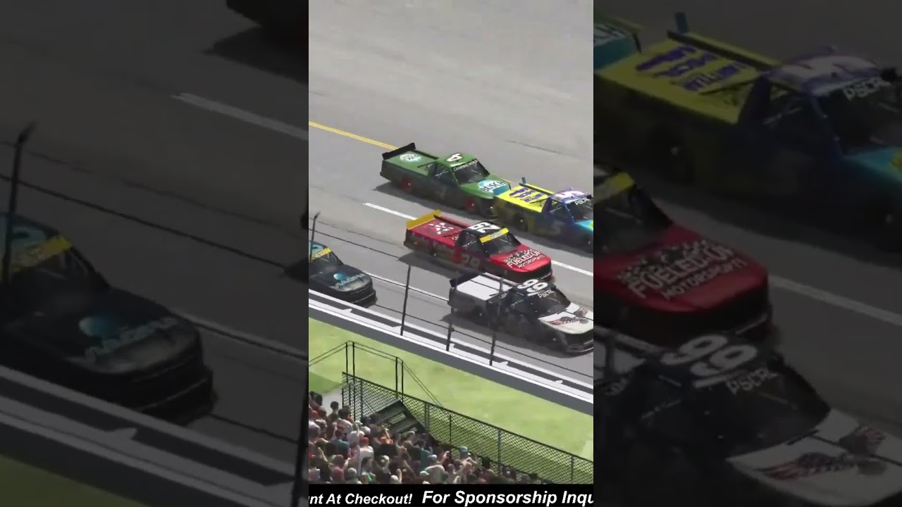 PSCRL Crazy Final Moments At Talladega