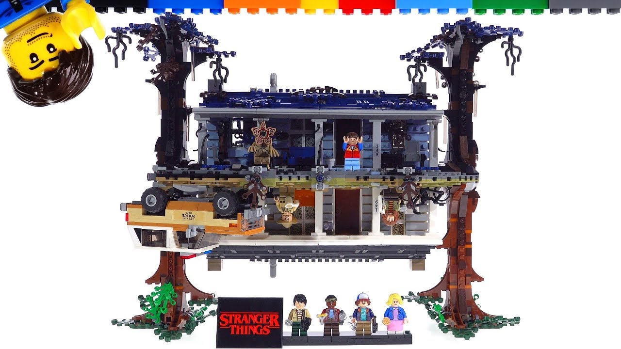 peave Forvent det fredelig LEGO Stranger Things detailed close-up review! The Upside Down 75810 -  YouTube