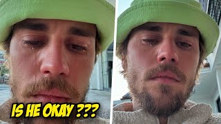 Justin Bieber Leaves Fans WORRIED After Posting Pictures Of Him Crying