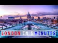 🇬🇧 CROSSING THE WIBBLY WOBBLY MILLENNIUM BRIDGE.London walks 2023 Explore London in 5 Minutes!