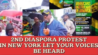 Massive Diaspora Protest in New York and This Happened❗️🇯🇲Talk Up🗣️✴️❇️
