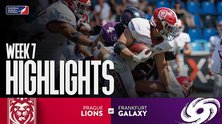 Prague Lions @ Frankfurt Galaxy - Highlights | Week 7 | Season 2025