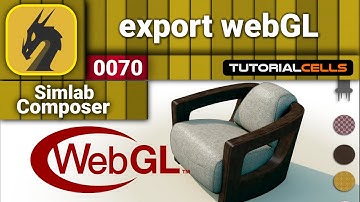 0071. export webGL ( HTML5 ) for websites in simlab composer