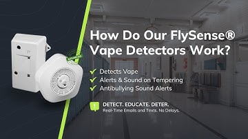 What Does The FlySense® Vape Detectors Do? | The World