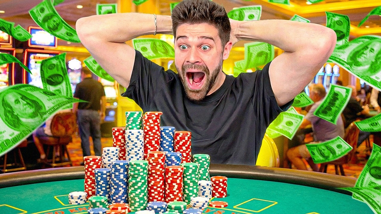 I HIT A STRAIGHT FLUSH PLAYING ULTIMATE TEXAS HOLD'EM!!