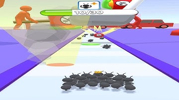 Tiny Run 3D - All Levels Gameplay Android, iOS | Part 2 New Update