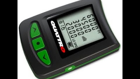 How to off the Quattro and Optima II skydiving audible