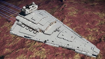 No Mans Sky - Star Destroyer NO MODS Corvette Build (PC)! Showcase
