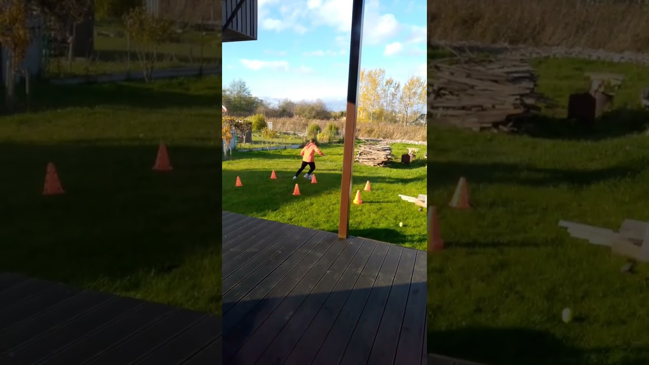 #футбол #женскийфутбол #тренировка #газон #дриблинг #статьлучше #1000subscriber