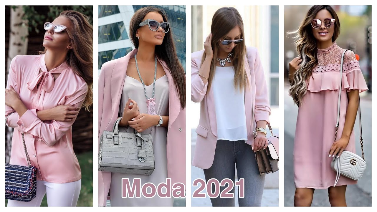 COMBINAR EL ROSA PALO OUTFITS COLOR ROSA PALO ROSA VIEJO MODA TENDENCIAS Y ESTILO MUJER - YouTube