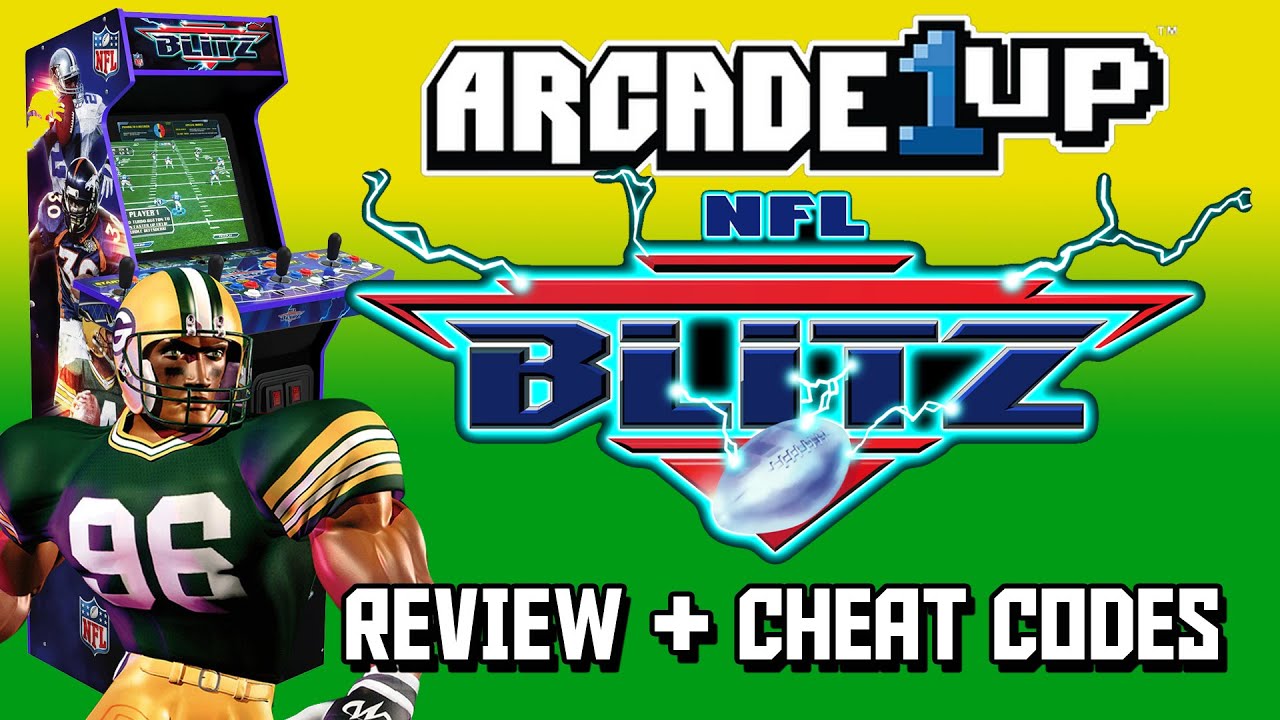 NFL BLITZ Arcade1Up REVIEW! 
