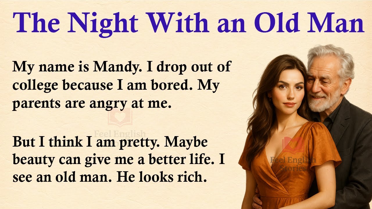 Ночь со стариком ✅ Эмоциональная история на английском языке (уровень A1 | A2) ✅