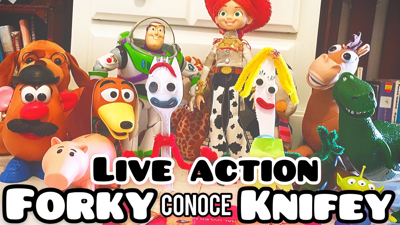 Toy story 4 Forky meets Knifey 