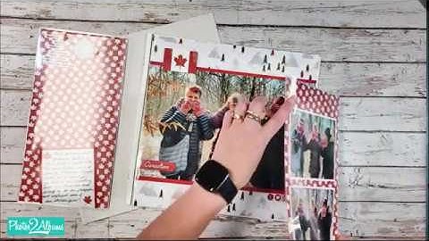 Peekaboo Pocket Fold Out Layout