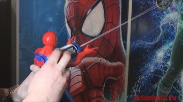 Spider-Man Silly String Shooting Toys
