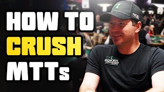 Top 3 Strategies to CRUSH Tournament Poker [MTTs]