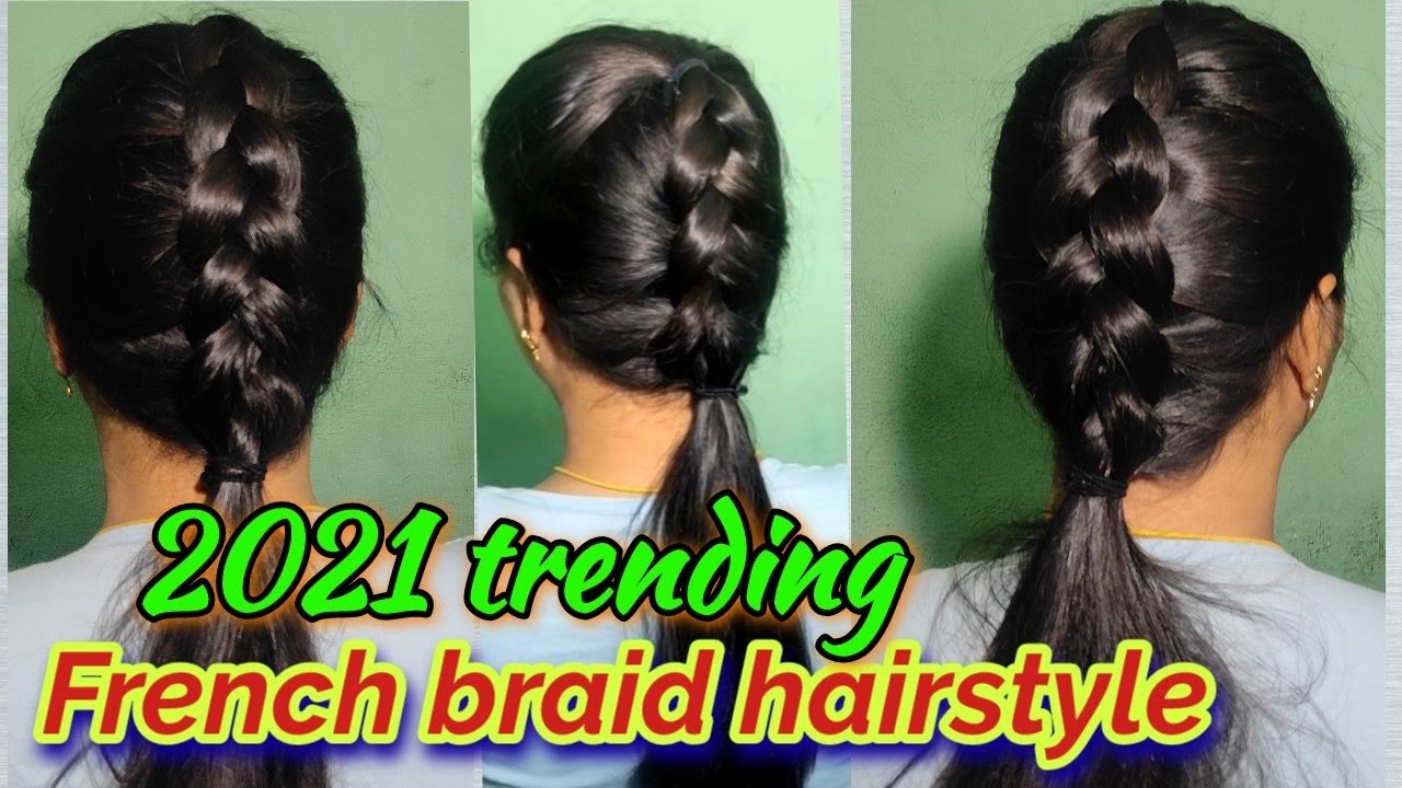 photo French Braids Hairstyles 2021 youtube