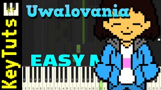 Uwalovania [Swapshift - Undertale AU] - Easy Mode [Piano Tutorial] (Synthesia)