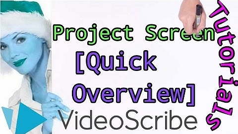 Sparkol Videoscribe Project Screen[Quick Overview] [Videoscribe Tutorials]