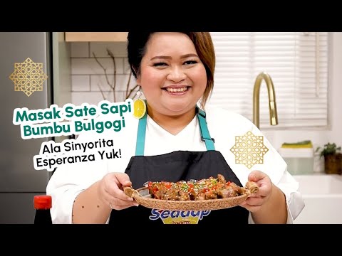 Bikin Sate Bumbu Bulgogi Bareng Sinyorita Esperanza Yuk!