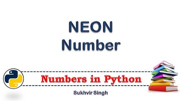 Neon Number in Python