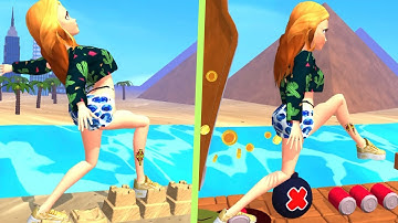 ASMR Tippy Toe Gameplay All Levels ios,Android Walkthrough BİG UPDATE APK GAME New Levels #tippytoe