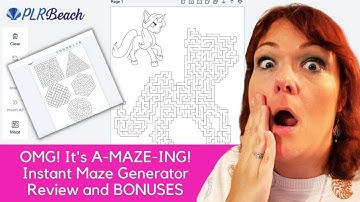 Instant Maze Generator Review and BONUSES - Becky Beach Show Live