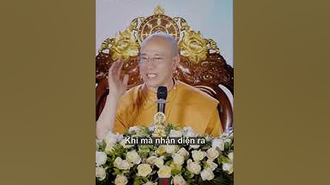 Cách diệt trừ cảm xúc tiêu cực theo quan điểm đạo Phật - Thầy Thích Trúc Thái Minh