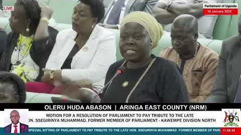PARLIAMENT ESIMYE HON SSEGIRINYA MUHAMMAD