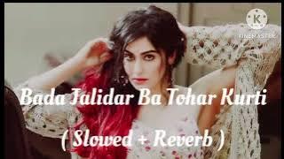 Bada Jalidar Ba Tohar Kurti(Slowed Reverb)Lofi | Bhojpuri Slowed song| Slowed and Reverb songs